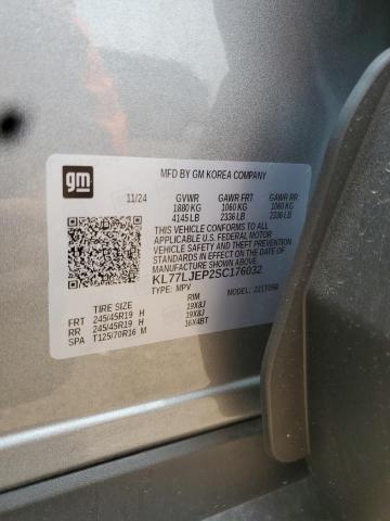 2025 CHEVROLET TRAX 2RS KL77LJEP2SC176032
