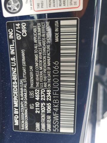 2015 MERCEDES-BENZ C 300 4MAT - 55SWF4KB1FU001066