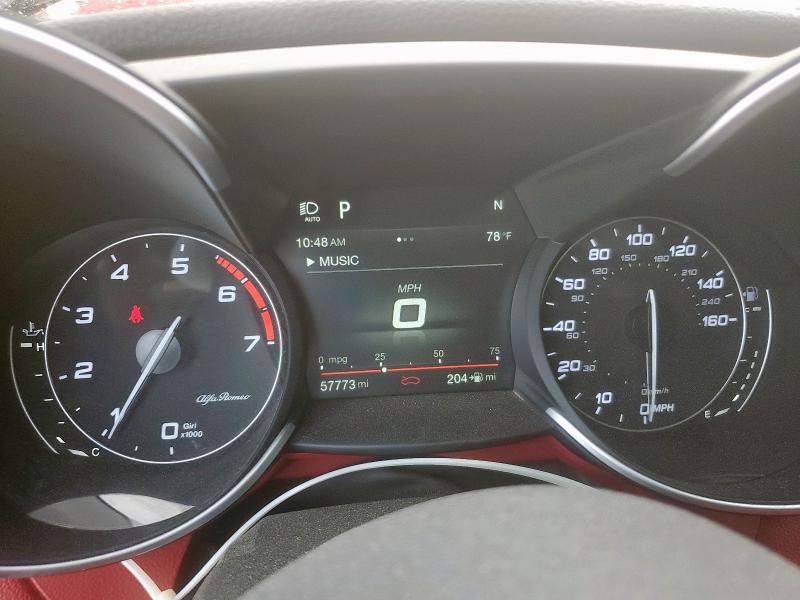 2018 ALFA ROMEO GIULIA TI ZARFAEEN5J7593619