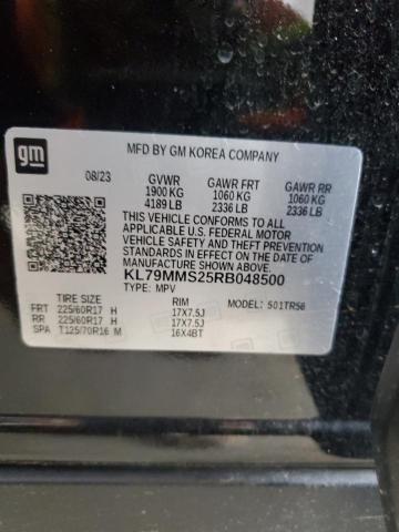 2024 CHEVROLET TRAILBLAZE - KL79MMS25RB048500