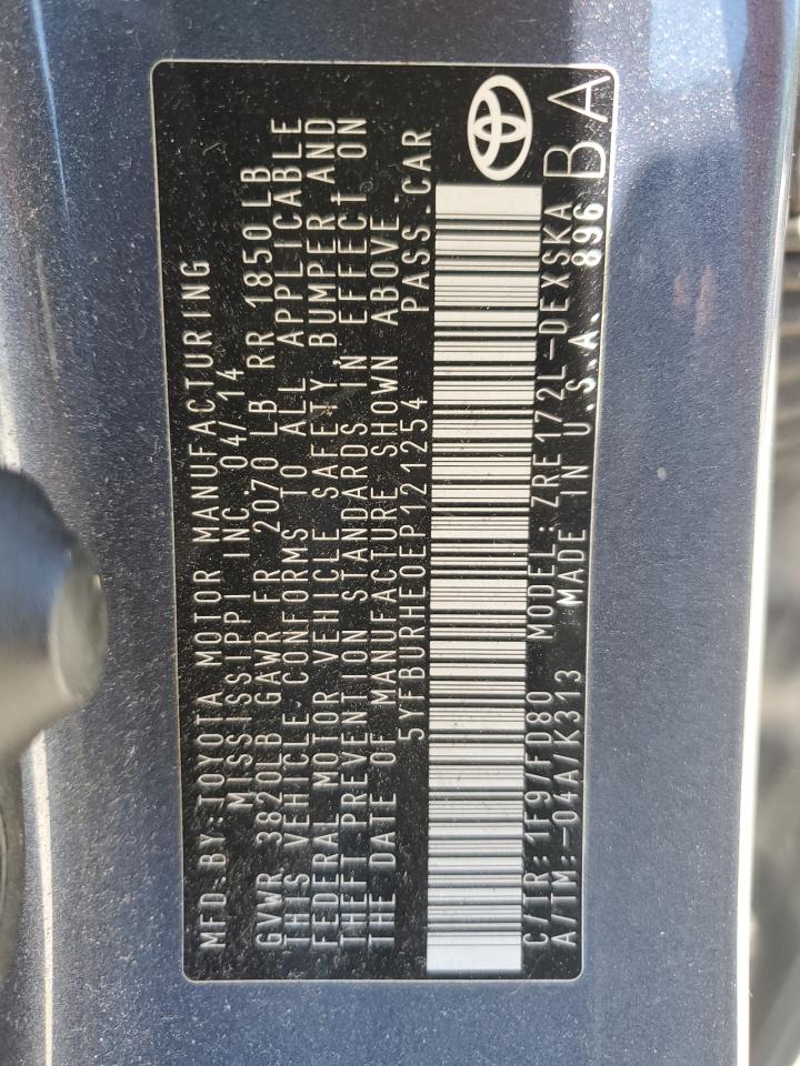Toyota Corolla l 2014