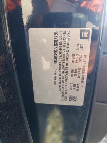 2016 CHEVROLET CORVETTE S 1G1YB2D77G5120495