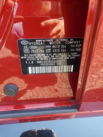 2025 HYUNDAI SONATA SEL KMHL64JA0SA428377