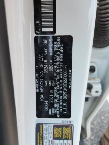 2025 KIA K4 EX 3KPFU4DE6SE006892