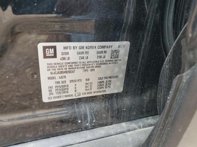 2017 BUICK ENCORE PRE - KL4CJASB5HB200347