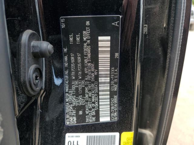 2015 TOYOTA SIENNA LE 5TDKK3DC7FS666433