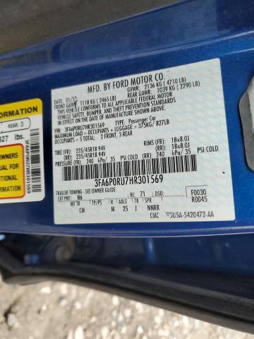 2017 FORD FUSION TIT 3FA6P0RU7HR301569