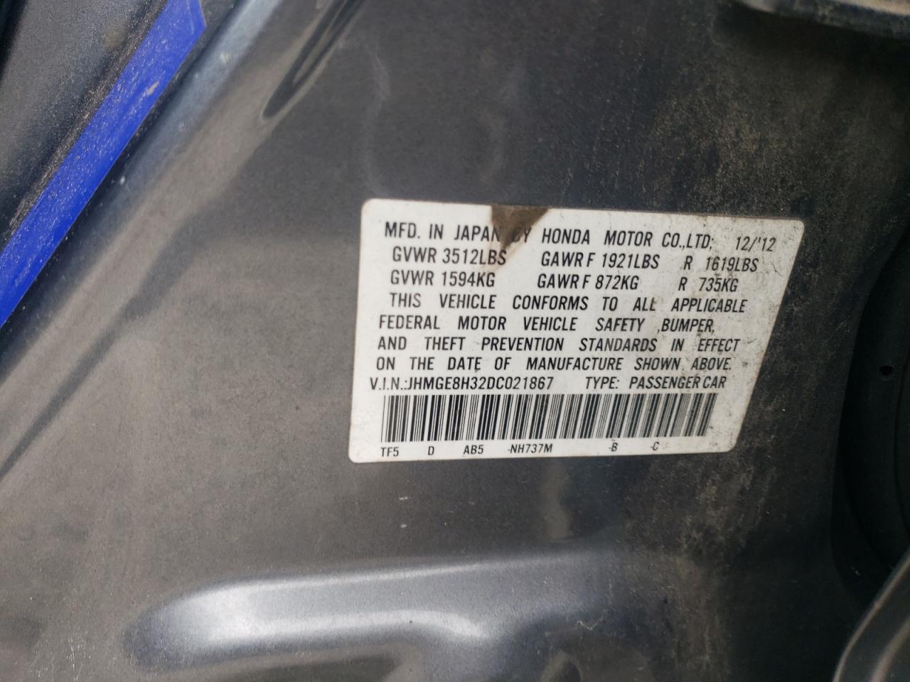 Honda Fit 2013
