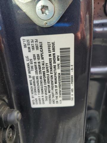 2017 HONDA CR-V EX 7FARW1H50HE020634