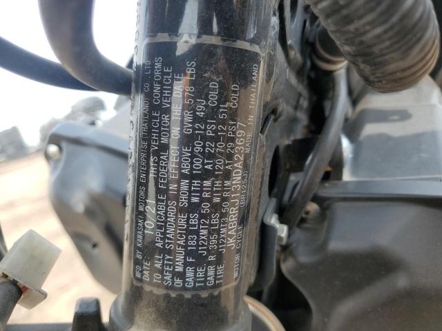 2022 KAWASAKI BR125 J JKABRRJ13NDA23697
