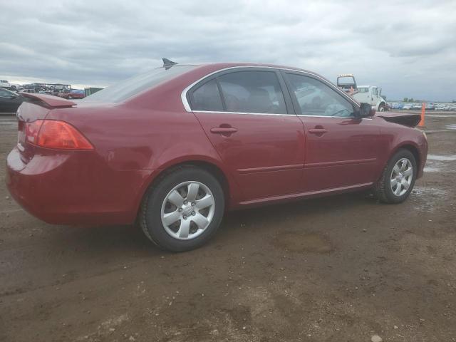 KIA OPTIMA LX 2009 red  gas KNAGE228395313765 photo #4