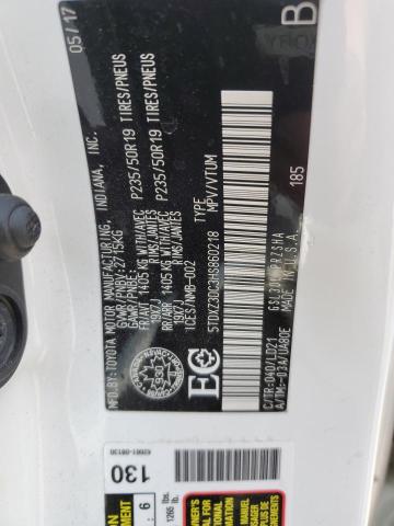 2017 TOYOTA SIENNA SE 5TDXZ3DC3HS860218