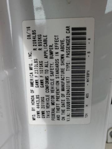 2017 ACURA TLX TECH - 19UUB1F52HA001677