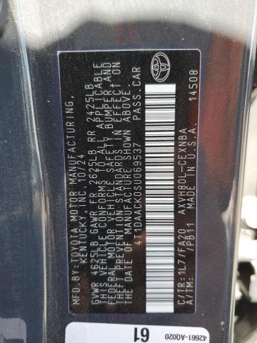 2025 TOYOTA CAMRY XSE 4T1DAACK0SU069537