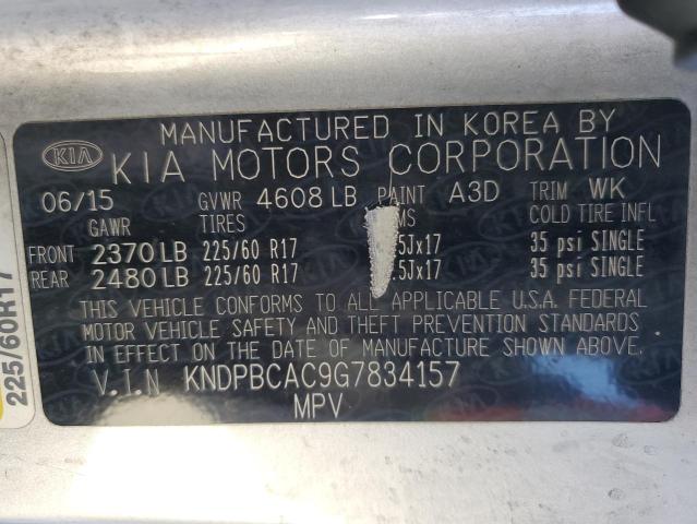 2016 KIA SPORTAGE L - KNDPBCAC9G7834157