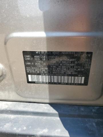 2017 SUBARU OUTBACK 2. - 4S4BSACCXH3301136
