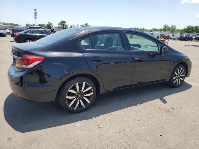 Vin: 19xfb2f93fe243369, lot: 62360495, honda civic exl 20153