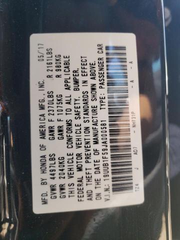 2018 ACURA TLX TECH - 19UUB1F59JA000581