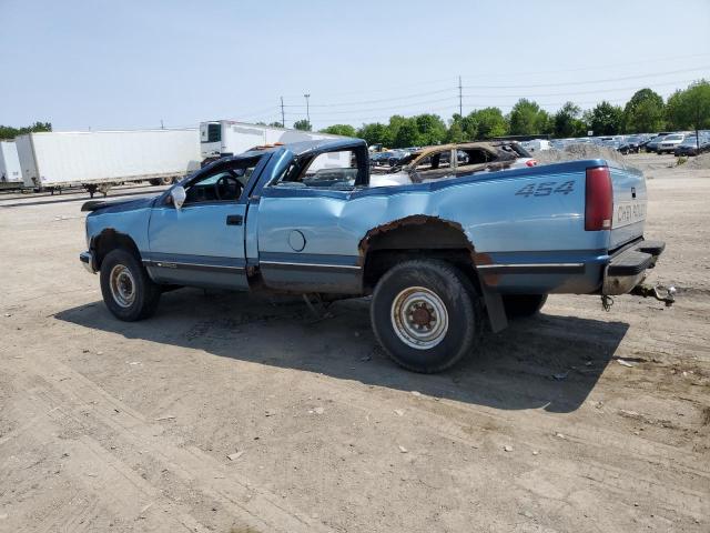 CHEVROLET GMT-400 C2 1991 blue  gas 1GCGC24N5ME120277 photo #3