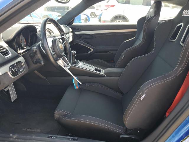 2016 PORSCHE CAYMAN GT4 WP0AC2A80GK191588