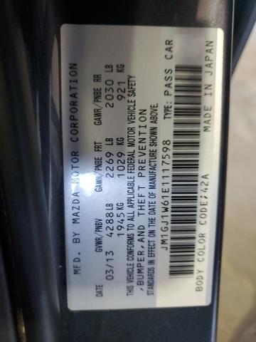 2014 MAZDA 6 GRAND TO - JM1GJ1W61E1117598