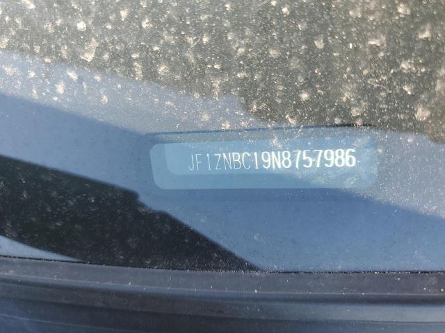 2022 TOYOTA GR 86 JF1ZNBC19N8757986