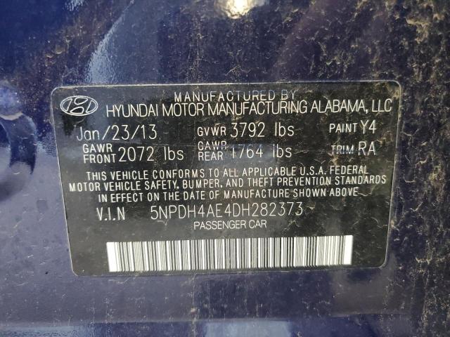2013 HYUNDAI ELANTRA GL - 5NPDH4AE4DH282373