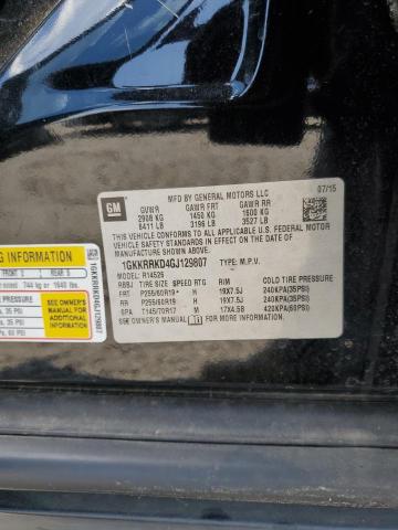2016 GMC ACADIA SLT 1GKKRRKD4GJ129807