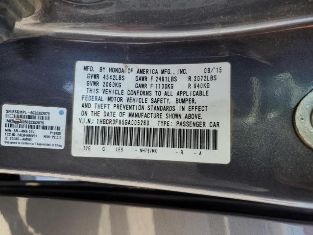 2016 HONDA ACCORD TOU - 1HGCR3F95GA005260
