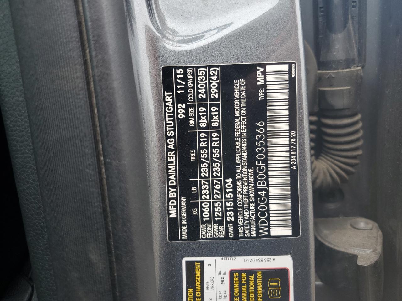 MERCEDES-BENZ GLC-CLASS 300