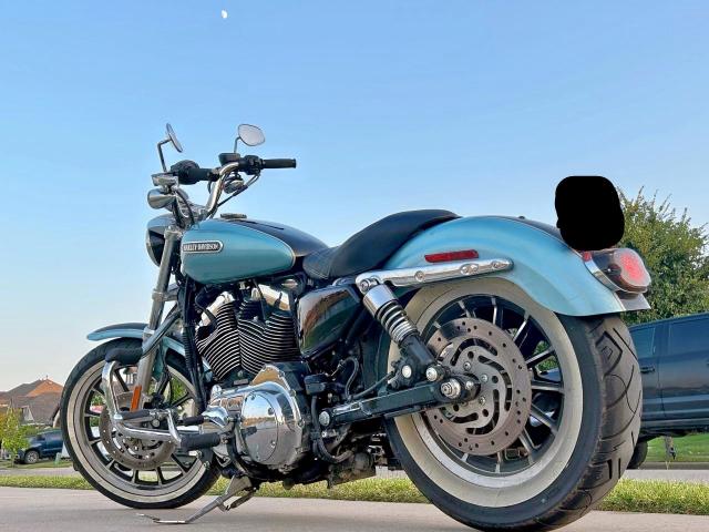 HARLEY-DAVIDSON XL1200 L 2007 teal road/str gas 1HD1CX3107K414773 photo #4