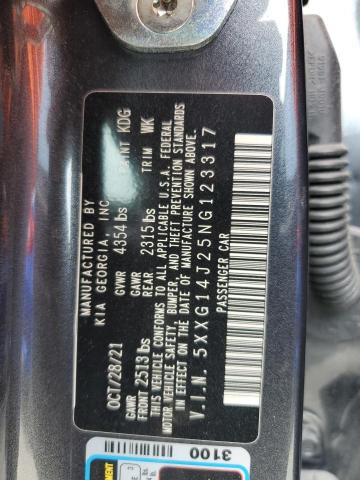 2022 KIA K5 LXS - 5XXG14J25NG123317