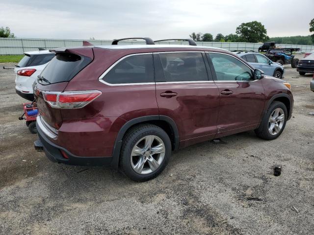 Vin: 5tddkrfh3fs191965, lot: 59921385, toyota highlander limited 20153