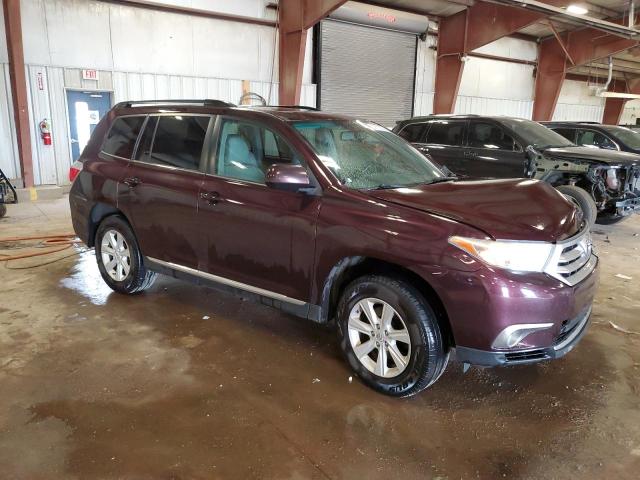 Vin: 5tdbk3eh8cs137773, lot: 59728225, toyota highlander base 20124