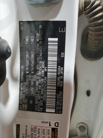 2019 TOYOTA 4RUNNER SR JTEBU5JR1K5634264