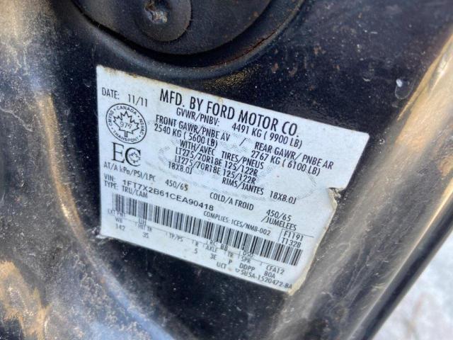 2012 FORD F250 SUPER - 1FT7X2B61CEA90418