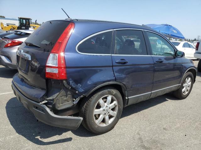 HONDA CR-V EXL 2007 blue  gas JHLRE387X7C034714 photo #4