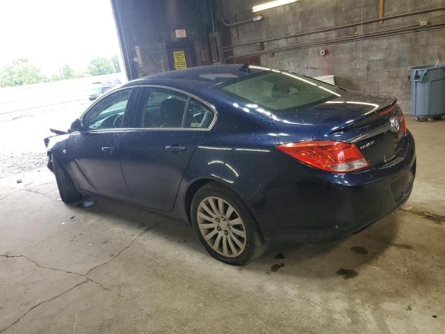 BUICK REGAL CXL 2011 blue  gas 2G4GP5EC7B9196601 photo #3
