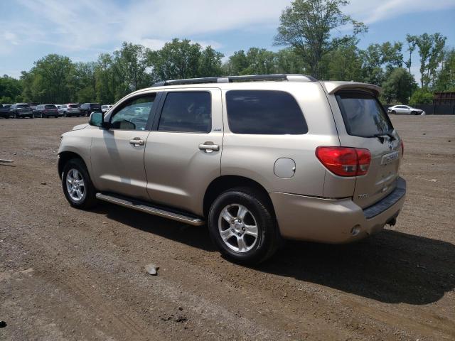 TOYOTA SEQUOIA SR 2008 gold 4dr spor gas 5TDBY64AX8S000488 photo #3