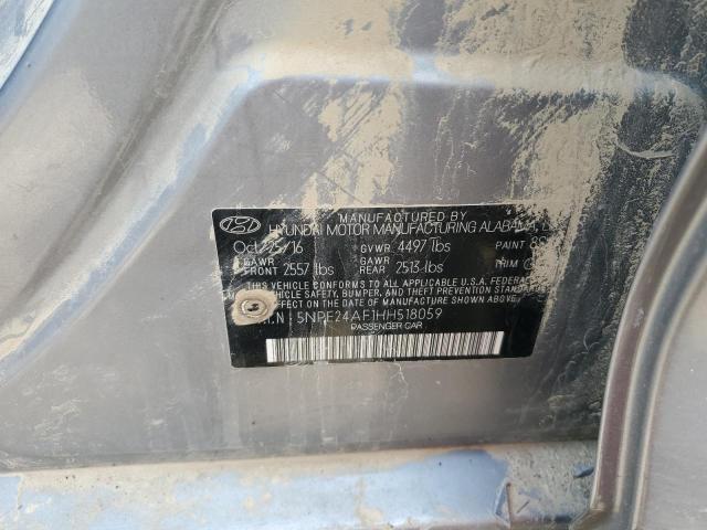 2017 HYUNDAI SONATA SE - 5NPE24AF1HH518059