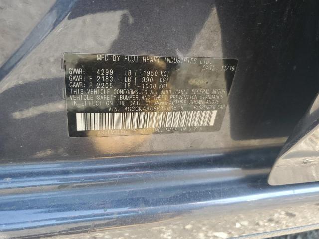 2017 SUBARU IMPREZA 4S3GKAA68H3600518