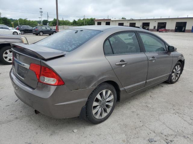 HONDA CIVIC EX 2009 tan  gas 1HGFA16899L026474 photo #4