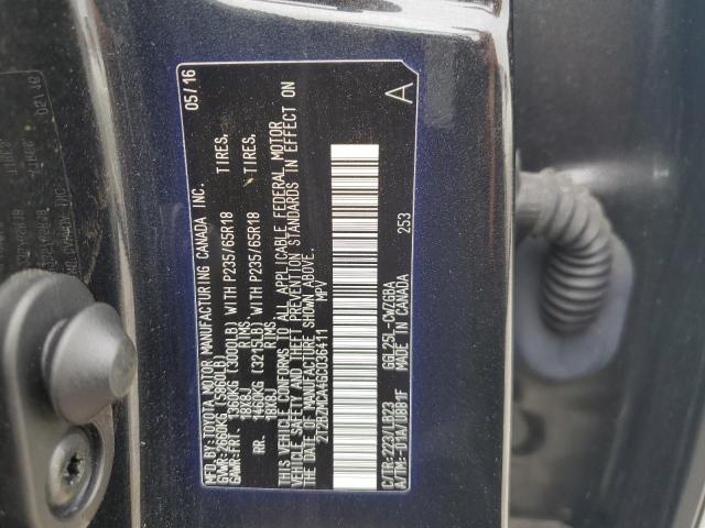 2016 LEXUS RX 350 BAS - 2T2BZMCA4GC036411