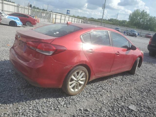 KIA FORTE LX 2017 red  gas 3KPFL4A7XHE138667 photo #4