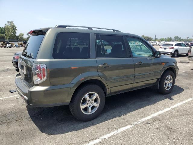 HONDA PILOT EX 2006 green  gas 5FNYF28406B043686 photo #4