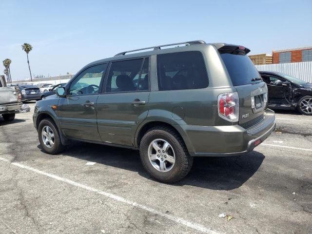 HONDA PILOT EX 2006 green  gas 5FNYF28406B043686 photo #3