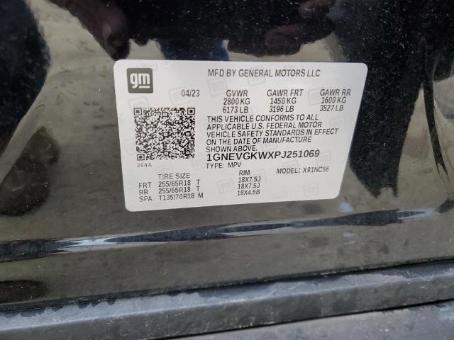 2023 CHEVROLET TRAVERSE L 1GNEVGKWXPJ251069