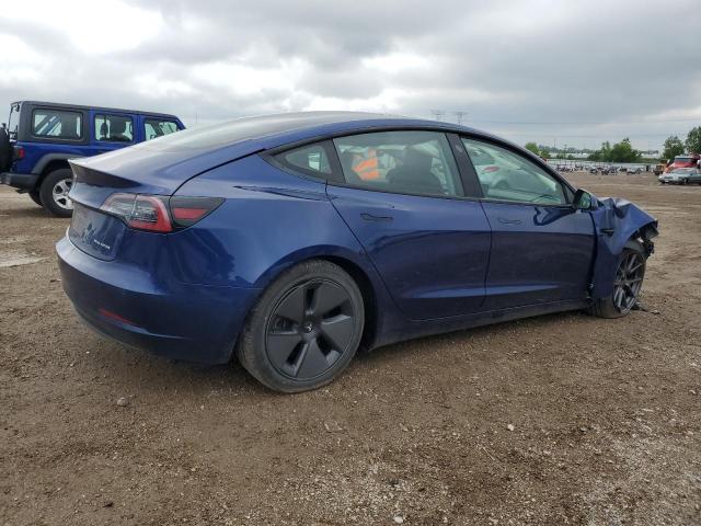 Vin: 5yj3e1eb5mf923581, lot: 59393775, tesla model 3 20213