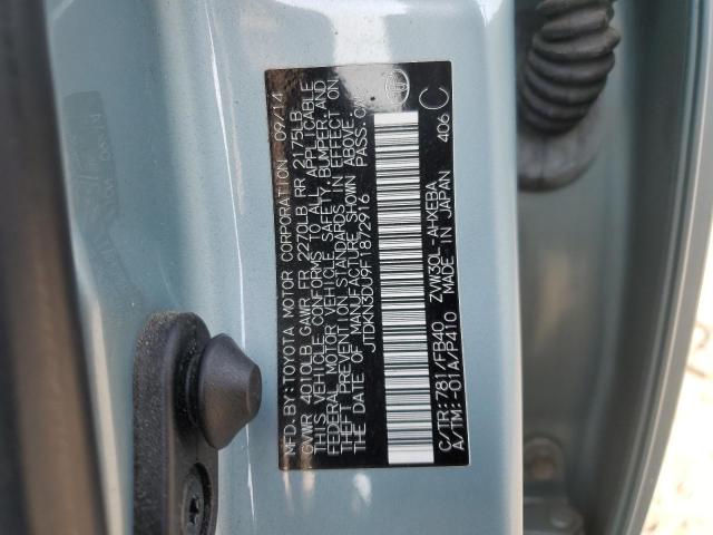 2015 TOYOTA PRIUS - JTDKN3DU9F1872916