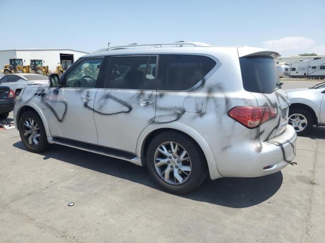 INFINITI QX80 2014 gray  gas JN8AZ2NC3E9351193 photo #3